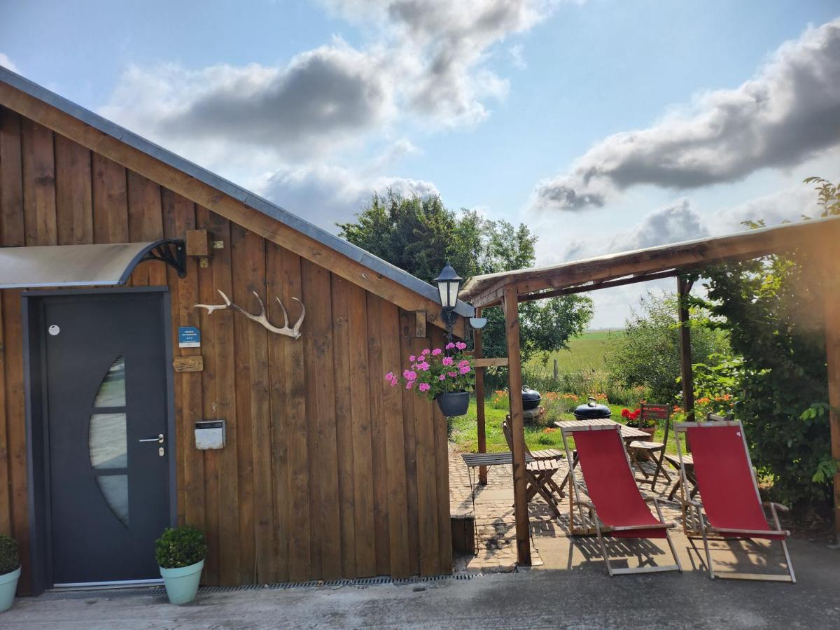 Le Chalet De La Ferme Du Tertre Villers-au-Tertre エクステリア 写真